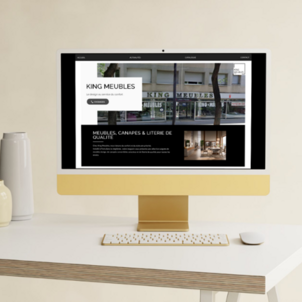 Découvrez notre nouveau site internet | king-meubles.com ✨